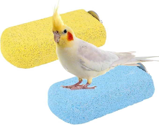 Pure Wontee Bird Chewing Toys Grinding Beak Bird Perch Stand Verified