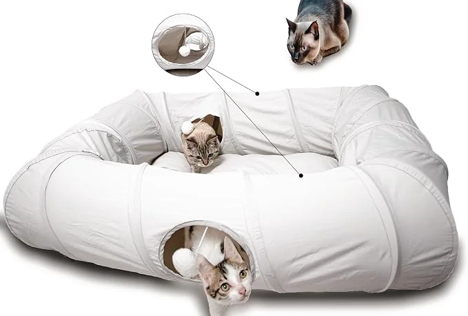 Selected XxingSheep 4 Ways Shuttled XL Cat Tunnel Bed Innovative
