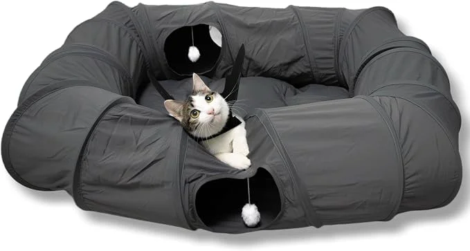 Elite XxingSheep 4 Ways Shuttled XL Cat Tunnel Bed Trendy