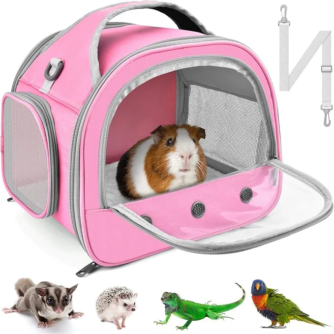 Top-Quality Bissap Guinea Pig Carrier Bag Portable Small Animal Carrier Pouch Innovative