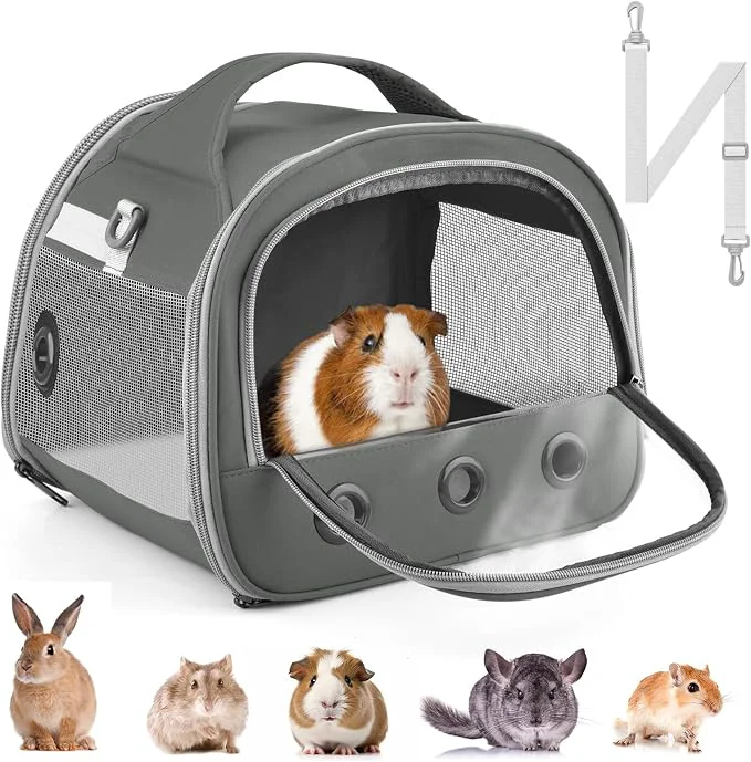 First-Class Bissap Guinea Pig Carrier Bag Portable Small Animal Carrier Pouch Consistent