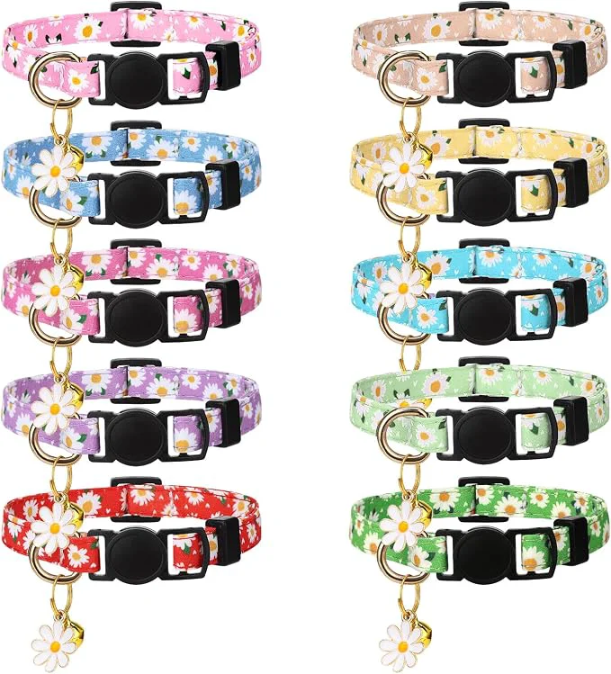 Eco-Friendly 10 Pack Breakaway Cat Collars User-Friendly