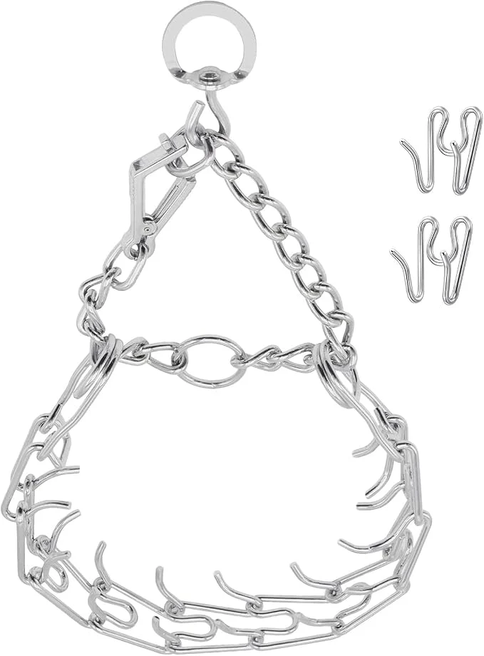 Original Design Prong Pinch Collar for Dogs Refined