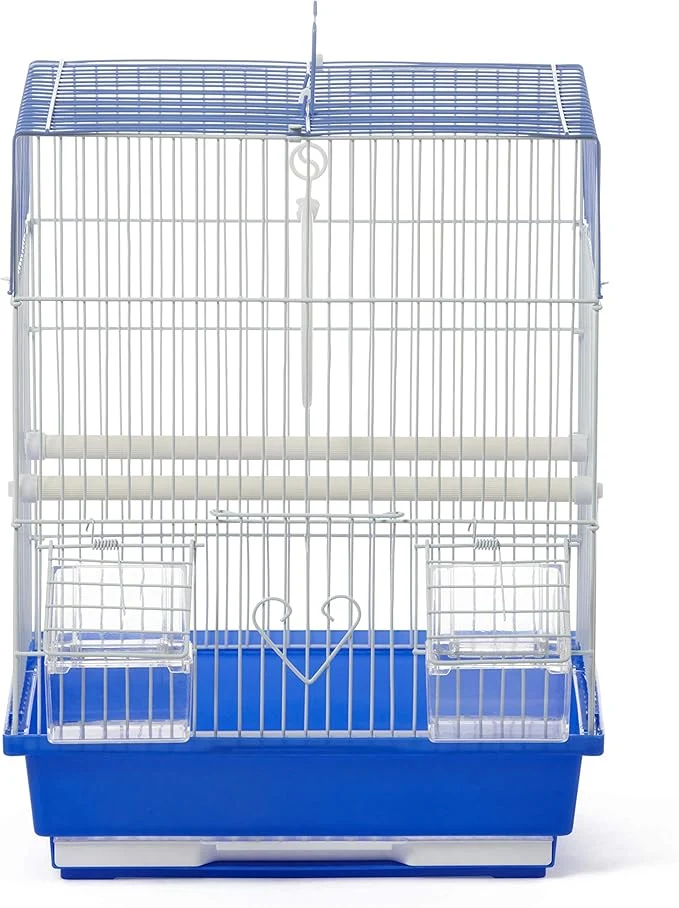 Fashionable Prevue Pet Products Parakeet Square Roof Bird Cage High-Quality