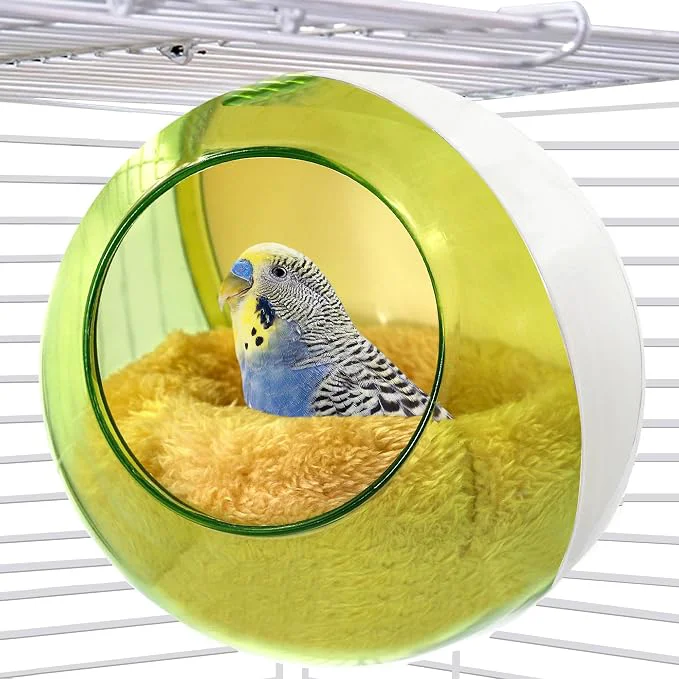 Effective Bird Nest for Cage Bite-Resistant Washable Clear Observation Small Bird House Organic
