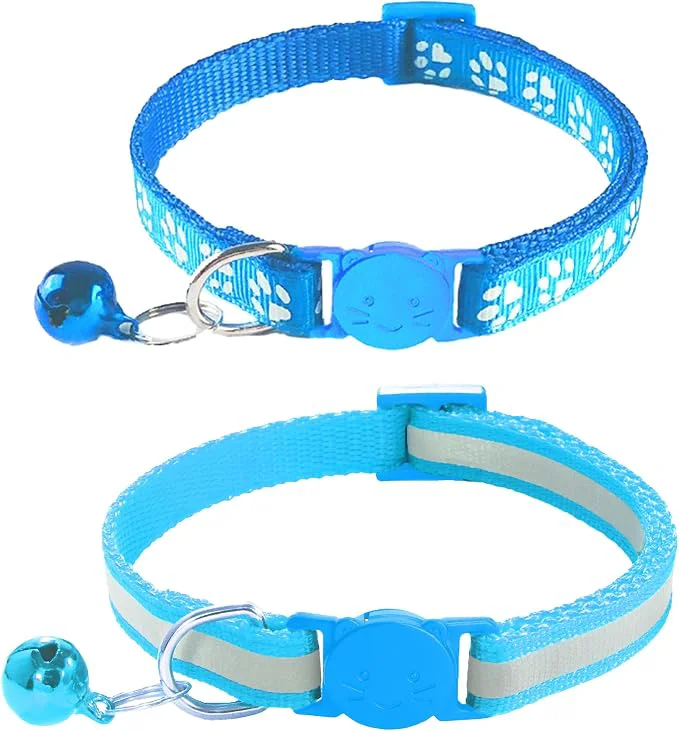 Convenient 2 Pack Breakaway Cat Collars Trendy