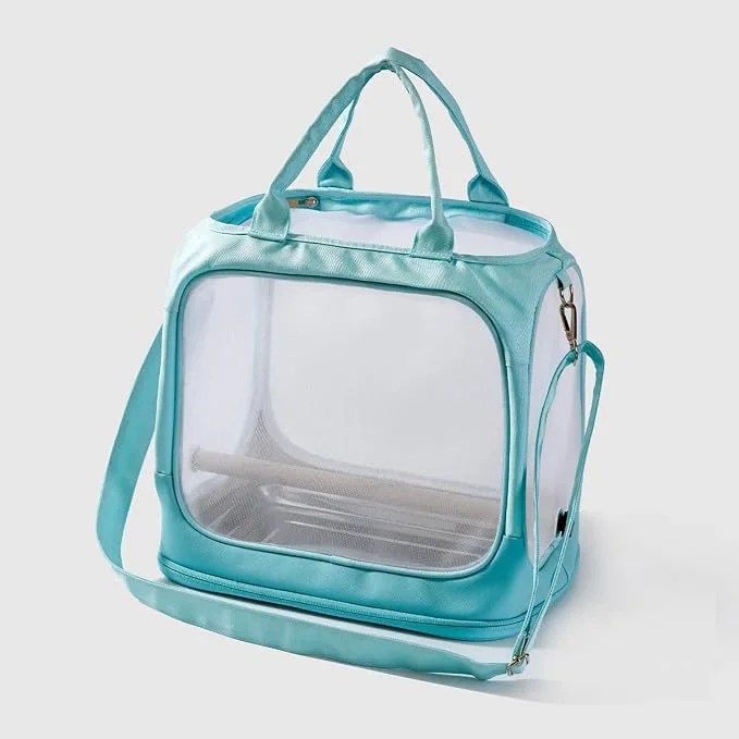 User-Friendly Parrot go Out Portable Bird Bag Oxford Cloth Clear pet cage Foldable pet Go Out High-Grade