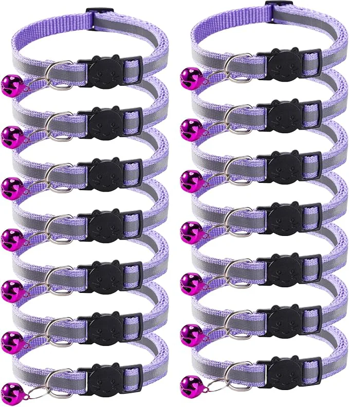 Authentic 14 Pack Breakaway Cat Collar Excellent