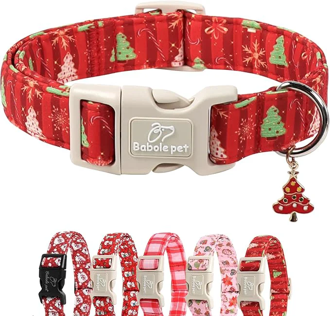 Advanced Christmas Dog Collar Durable