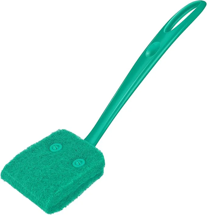 Convenient Pawfly Fish Tank Cleaning Tools Aquarium Algae Scraper Sponge Brush Cleaning Minimalist