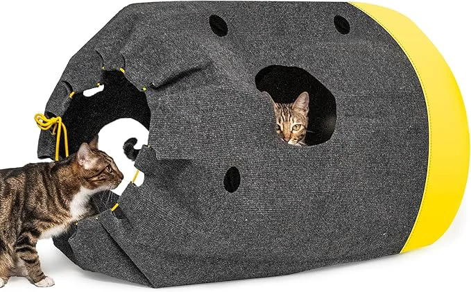 Organic Homrich Interactive Cat Play Bag- Durable Rug Advanced