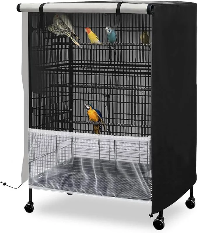 Official Bird Cage Cover 600D Universal Pet Cage Cover Exclusive