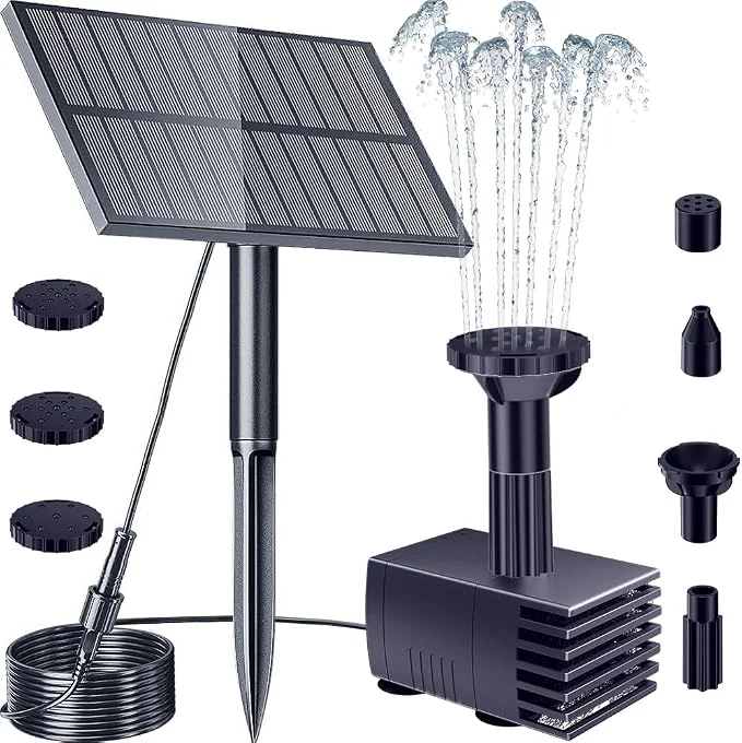 Trusted Biling Solar Water Pump Outdoor Upgraded Solar Fountain Pump Kit Next-Generation