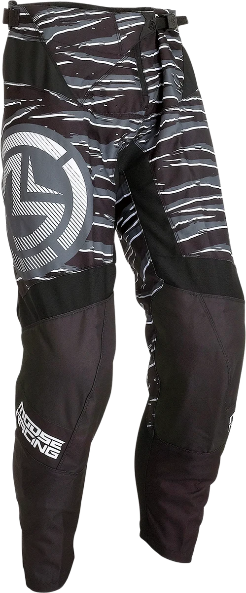 Dependable MOOSE RACING Qualifier Pants - Black White - 34 2901-10039 Functional