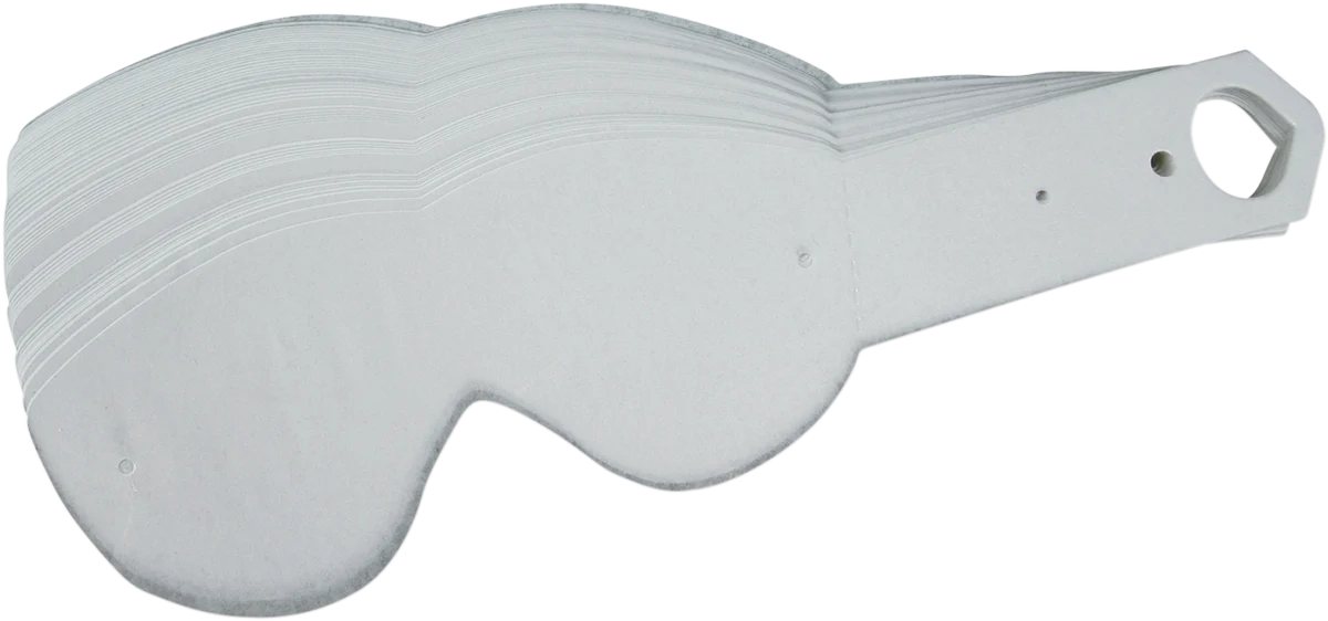 Official MOOSE RACING Tear-Offs - Spy - Alloy - 50 Pack 11-50-14 Quality