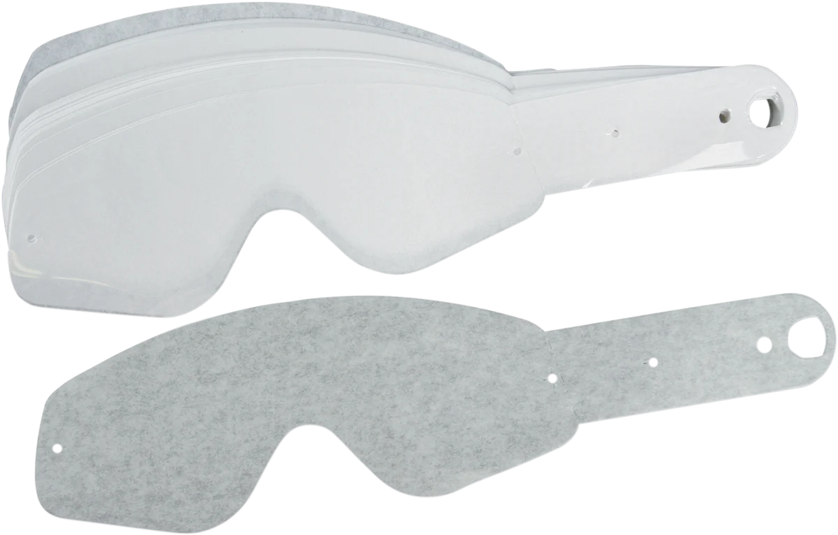 Lightweight MOOSE RACING Tear-Offs - Oakley - Crowbar - 50 Pack 11-50-18 Certified