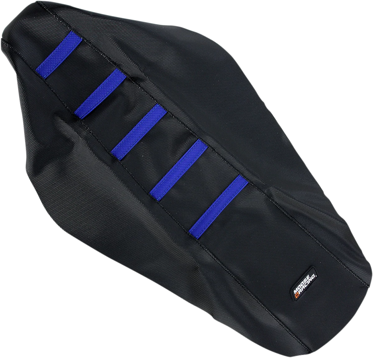 Recyclable MOOSE RACING Ribbed Seat Cover - Black Cover Blue Ribs - Yamaha YZ12502-332RT Excellent