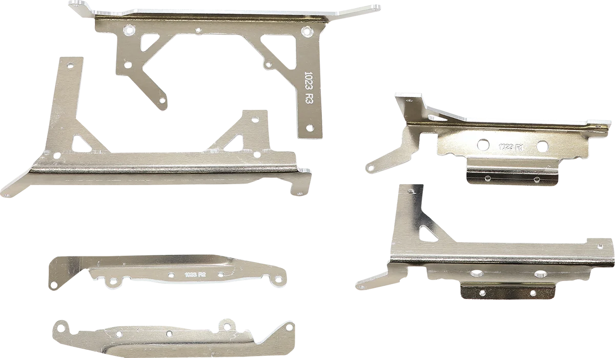 Effective MOOSE RACING Radiator Braces - Silver - Husqvarna KTM 11-1023 Trusted