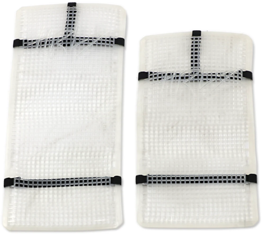 Environmentally Friendly MOOSE RACING Mud Radiator Cover - White - Kawasaki HPRMUDKXF4504TM Superior