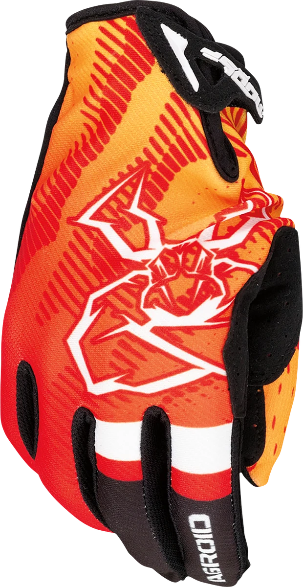Advanced MOOSE RACING Agroid™ Pro Gloves - Orange - XL 3330-7581 Traditional