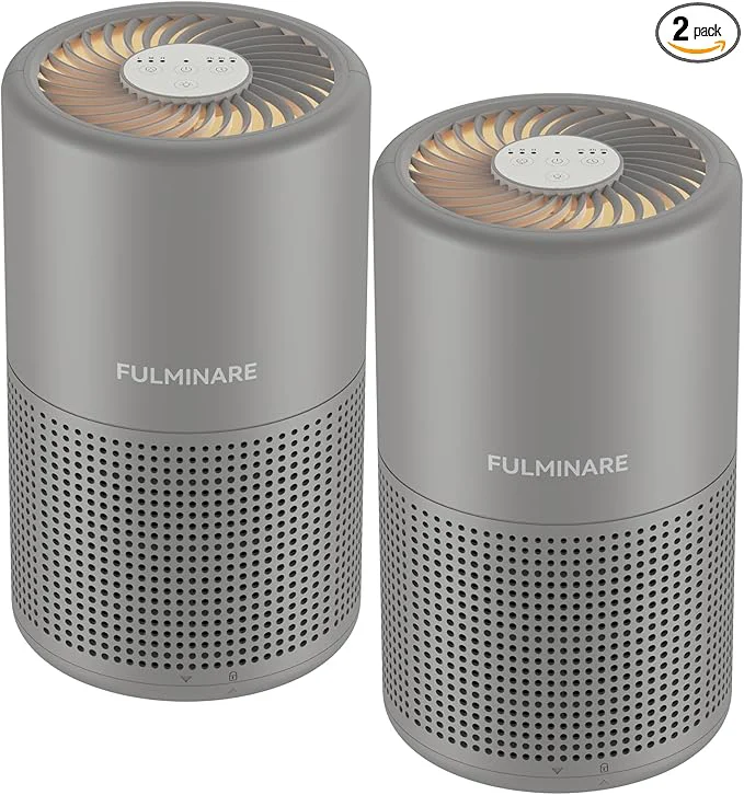 Convenient FULMINARE Air Purifiers for Home H13 True HEPA Air Filter Quiet Air Cleaner Easy-to-Use