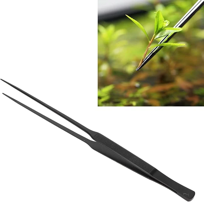 Healthy Stainless Steel Aquarium Tweezers Aquarium Tools Kit Aquarium Aquascaping Tool Crafted