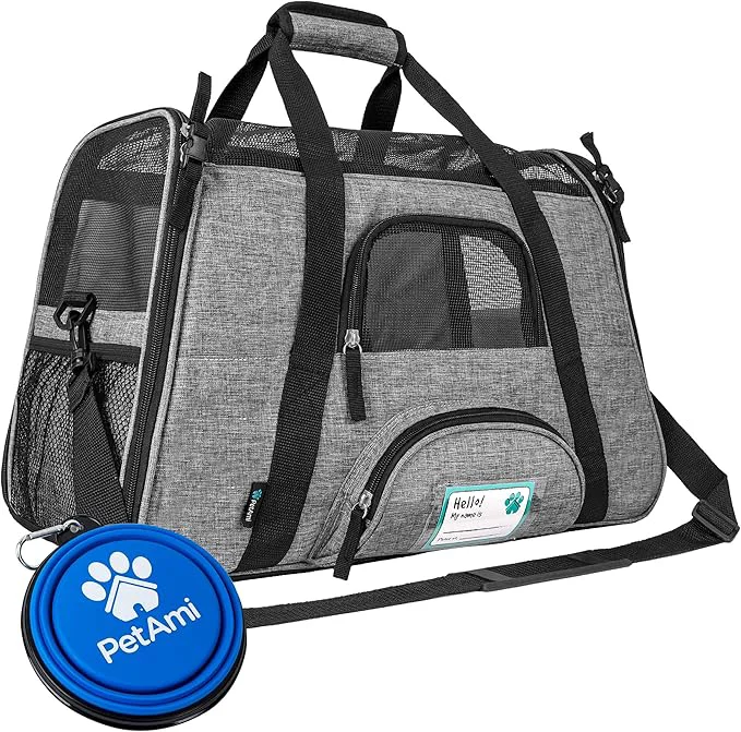 Clean PetAmi Airline Pet Carrier Genuine
