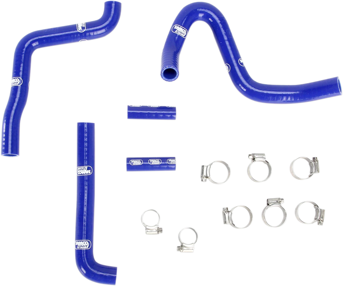 Breathable MOOSE RACING Race Fit Radiator Hose Kit - Blue - Kawasaki MBU-KAW-16-BL Contemporary