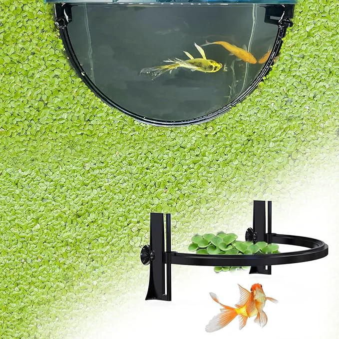 Contemporary Aquarium Floating Plant Barrier Floating Plant Corral Self Adjusts to Water Optimized