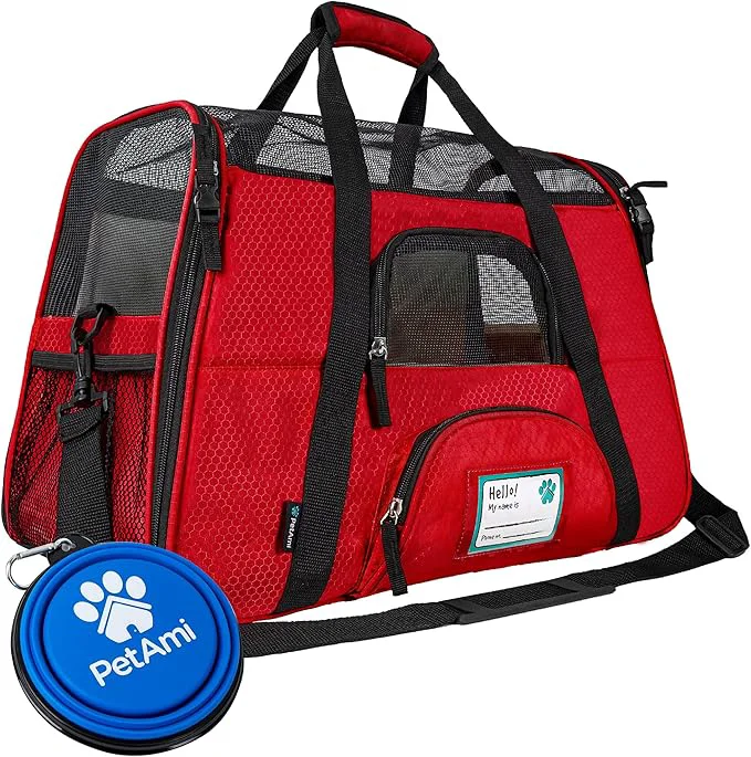 Flexible PetAmi Airline Pet Carrier Luxury