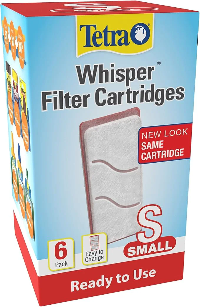 Elegant Tetra Filter Aquarium Cartidges Removes Odors and Discoloration Ready to Use Durable