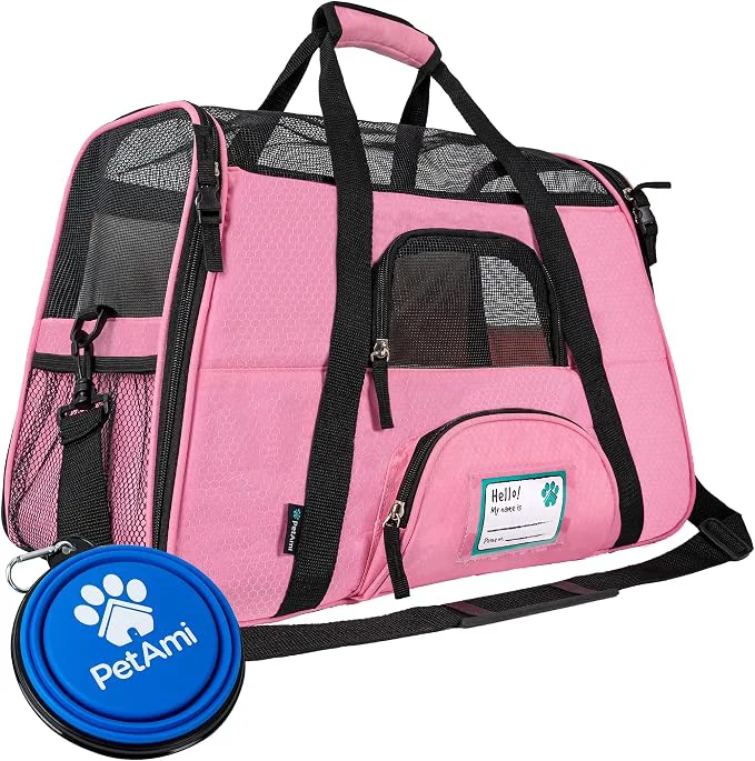 High-Performance PetAmi Airline Pet Carrier Detailed