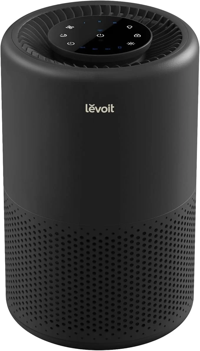 Minimalist LEVOIT Air Purifier for Home Bedroom Smart WiFi Alexa Control AHAM VERIFIDE Solid