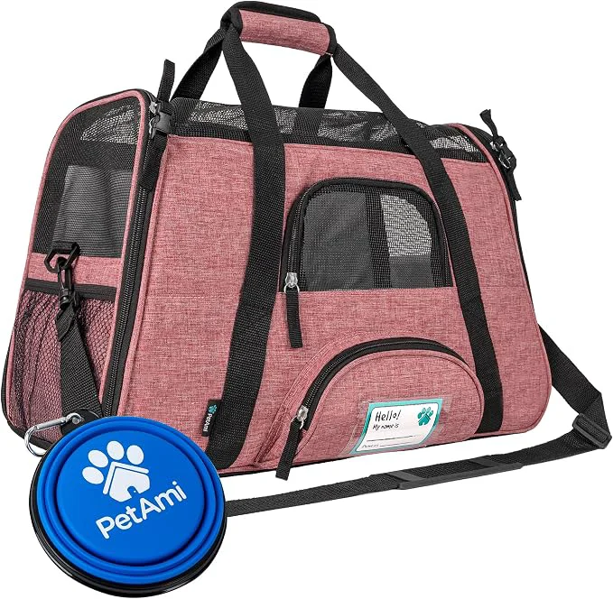 Safe PetAmi Airline Pet Carrier Carefully Designed