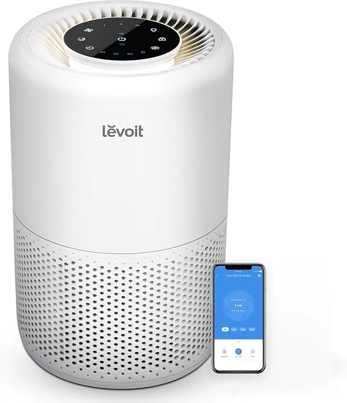 Genuine LEVOIT Air Purifier for Home Bedroom Dorm Room Smart Voice Control AHAM Elegant