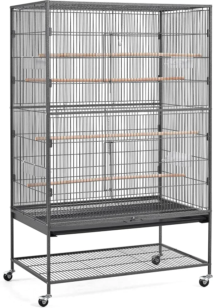 Environmentally Friendly Topeakmart X-Large Parrot Cage Bird Cage High-Quality