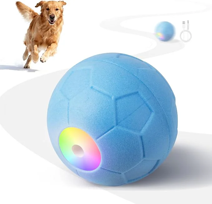 Functional Pet Prime Interactive Dog Ball Toy Automatic Rolling Ball Efficient