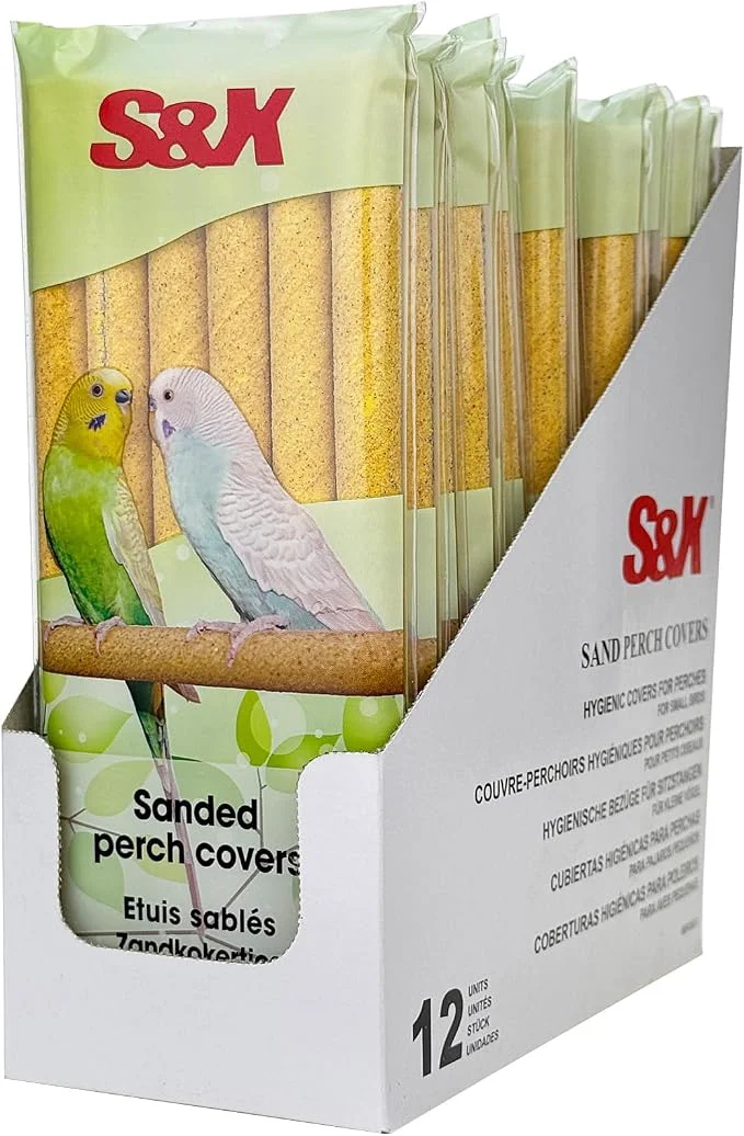 Top-Quality S X Bird Perch Covers Sand Perch Covers Sandpaper Premium Material