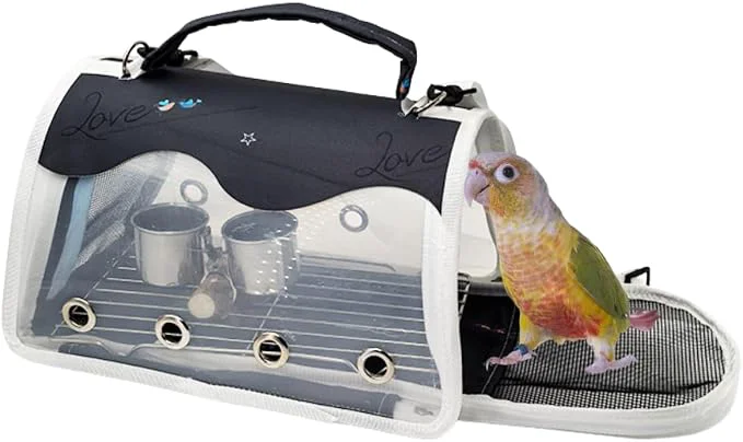 Trusted Bird Carrier Bag Bird Travel Cage Pure