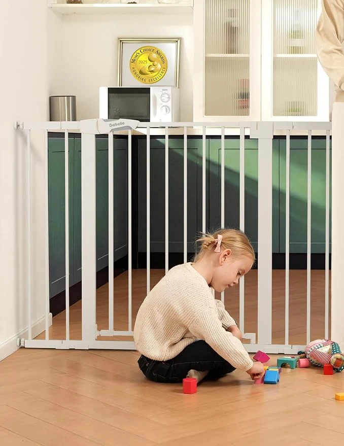 Prestigious Babelio Baby Gate for Doorways and Stairs 36 Tall Pet Gate PressGuard P7 Excellent