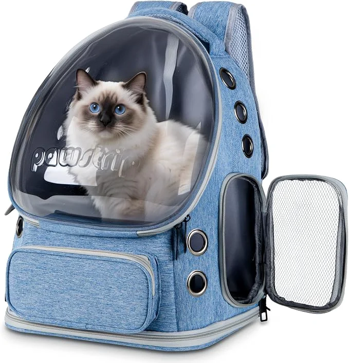 User-Friendly Pawstrip Cat Backpack Carrier Functional