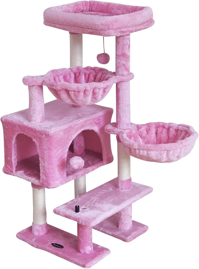 Authentic KIYUMI Cat Tree Cat Tower Condo High-Performance