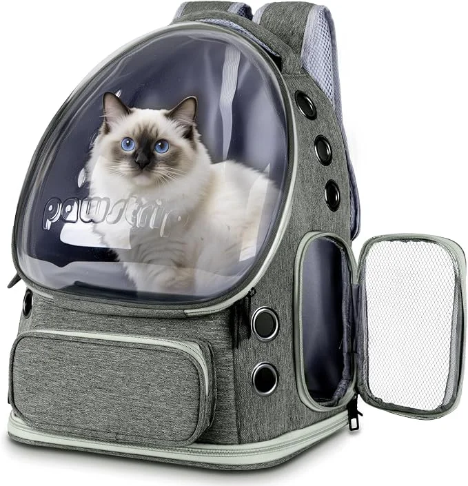 Secure Pawstrip Cat Backpack Carrier Organic
