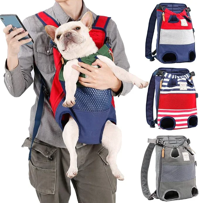 Smart Dog Carrier Backpack Pet Front Carrier Backpack Legs Out Dog Chest Carrier High-Quality