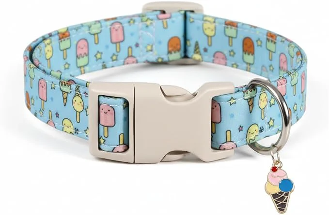 Artisan Dog Collars for Extra Small Small Dogs XS Dog Collar Natural