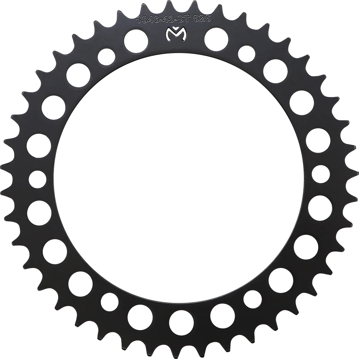 Reliable MOOSE RACING Steel Rear Sprocket - Honda - 43 Tooth 1210-1346-43-ST Optimized