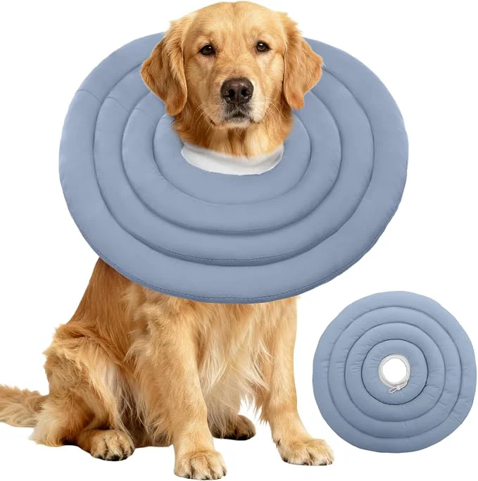 Sophisticated IDOMIK Dog Recovery Collar Waterproof Soft Dog Cone After Surgery Comfy Flexible
