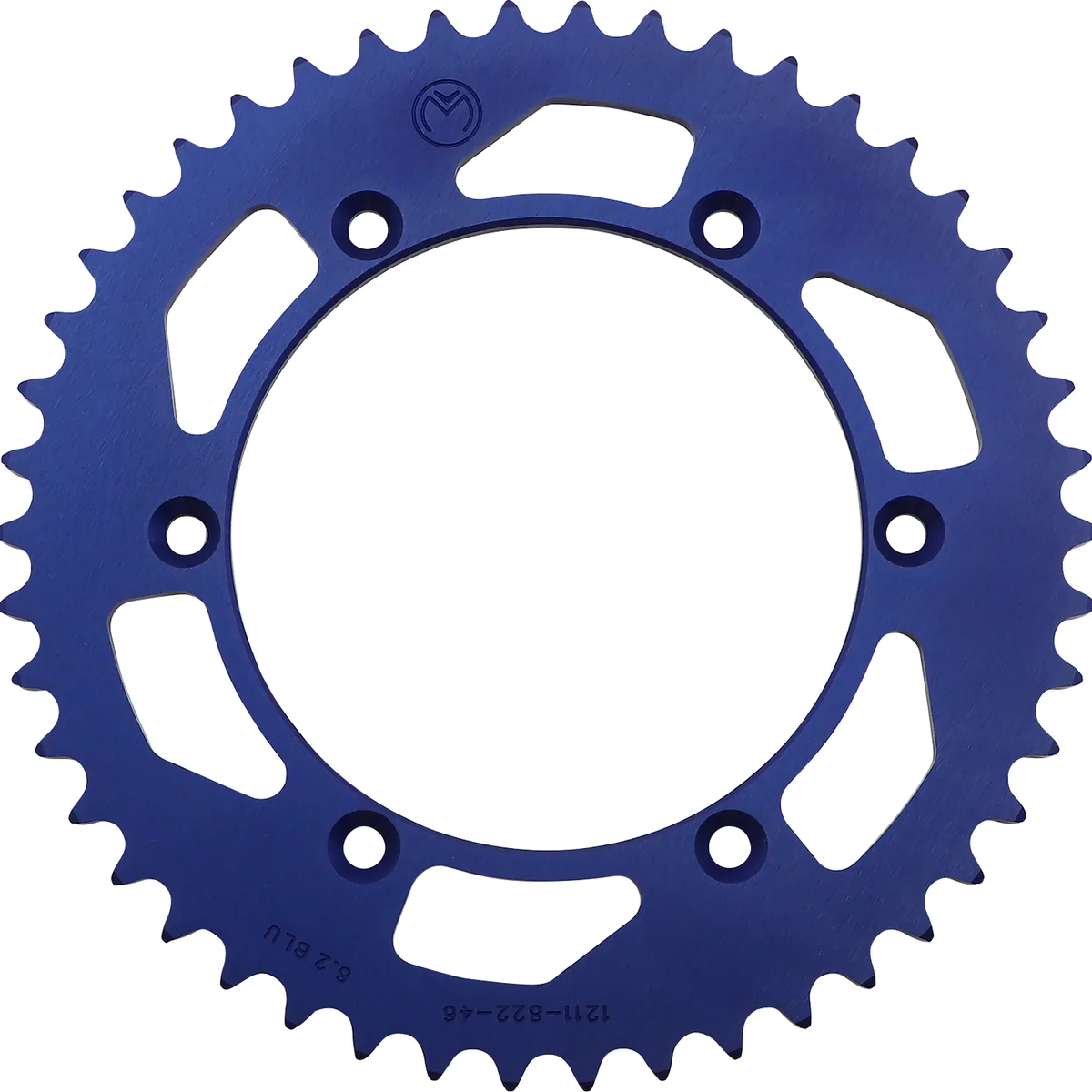 Authentic MOOSE RACING Rear Sprocket - 46 Tooth - Beta Gas Gas Sherco Suzuki 1211-822-46-12 Smooth