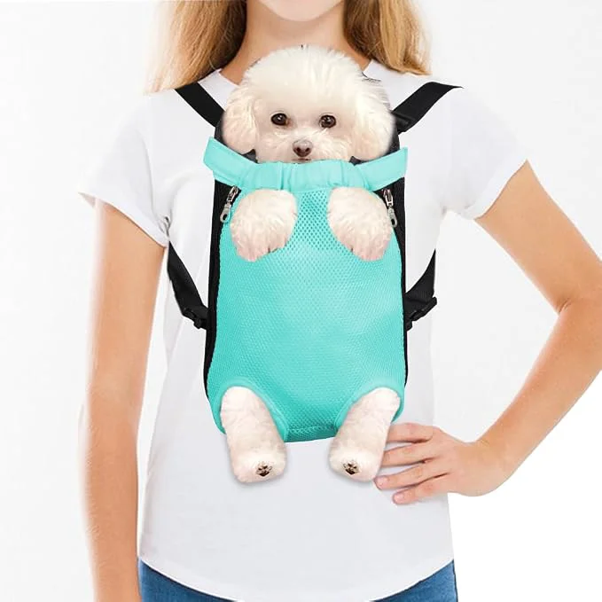 Minimalist FEimaX Dog Carrier Backpack Pet Legs Out Front Cat Travel Bag Adjustable Puppy Secure