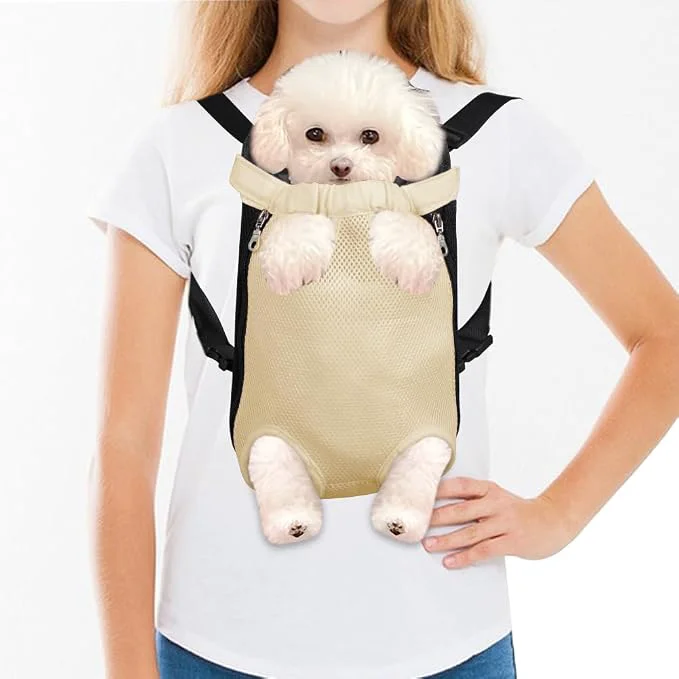 Professional FEimaX Dog Carrier Backpack Pet Legs Out Front Cat Travel Bag Adjustable Puppy Responsible